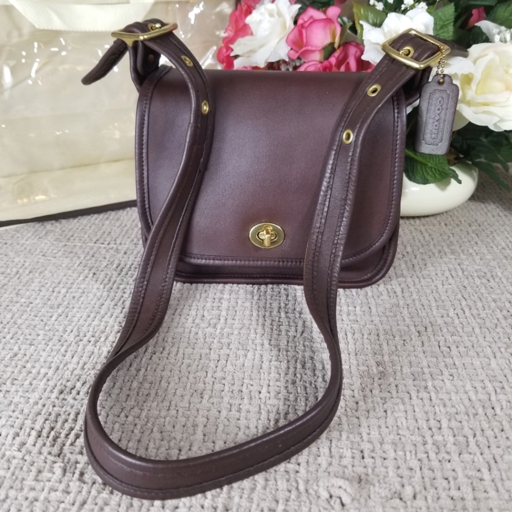 Coach Trail Bag # 9965 Costa Rica Vintage Mahogany